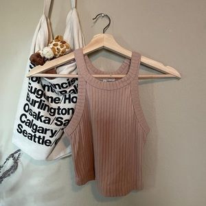 Urban Outfitters Tan Crop Top